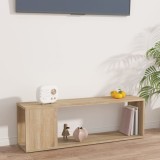 Cumpara ieftin Comodă TV, stejar sonoma, 100x24x32 cm, PAL