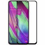 Folie Sticla Samsung Galaxy M30 Neagra Protectie Ecran Display