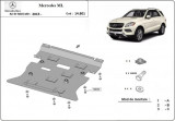 Scut motor metalic Mercedes MLW166 2011-2015