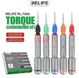 Set Surubelnite Precizie RL-724A, 5 Buc, Torx T1, 0.8, Cruce 2.5, Y 0.6, Stea 1.5, Magnetic, Dinamometrice, Reparatii GSM