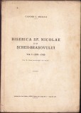 756SPN Biserica Sf Nicolae din Șcheii Brașovului 1943 Mușlea vol I