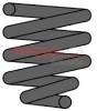 Arc spiral VW POLO (6N2) (1999 - 2001) METZGER 2240969