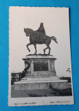 Statuia lui Stefan cel Mare - Iasi - carte postala veche 1920 - editura Socec, Circulata, Sinaia, Printata