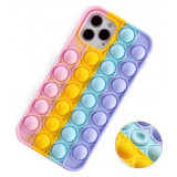 Husa Capac TPU Pop-It, Apple iPhone X / iPhone XS, Colorat, Bulk
