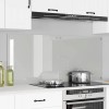 VidaXL Spate de bucătărie Transparent 70 x 60 cm sticlă securizată 3415532