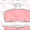 Set placute frana,frana disc SUZUKI VITARA Cabrio (ET, TA) (1988 - 2002) TRW GDB3202