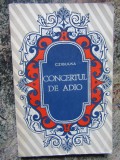 Concertul de adio - Alfons von Czibulka