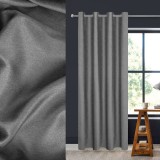 Draperie Gri, Model Reliefat, Inele 4cm, Poliester, 140x260cm, Oem