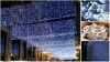 Perdea Luminoasa Exterior cauciucata, Instalatie led, Calitate Premium, Lumina Rece, Calda/Rece, L 3m/H 1,5m, Recolight Decor