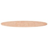 Cumpara ieftin Blat de masa rotund, &Oslash;90x1,5 cm, lemn masiv stejar netratat