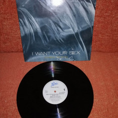 Maxi single 12 ” George Michael I want your sex Epic 1987 NL vinil vinyl