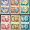 1967 LP653 Mari aniversari culturale (perechi) MNH