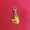 PANDANTIV - CHARM IN FORMA DE RATUSCA DIN METAL EMAILAT