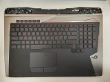 Carcasa superioara cu tastatura palmrest Laptop, Asus, ROG GX700V0, G701VI, G701VO, 90NB0CS1-R31US0, 13N0-SDA0221, 13NB09F0AP0221, 0KN0-SD1US11, 0KNB0