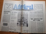ziarul adevarul 1 martie 1990- un martisor pt toate femeile tarii