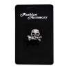 Inel Craniu Argintiu Fashion, Aliaj Metalic, Halloween, Gotica, Oem