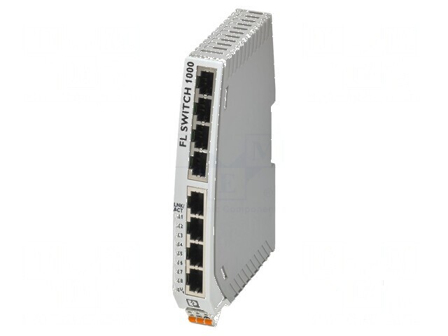 Switch Ethernet neadministrabil cu 8 porturi RJ45