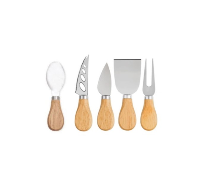 Set 5 cutite pentru branzeturi