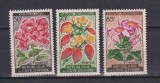 COTE D&#039;IVOIRE FLORI MI. 228-230 MNH