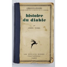 HISTOIRE DU DIABLE par JOSEPH TURMEL , 1931
