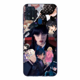 Husa Samsung Galaxy M31 si M21S Silicon Gel Tpu Model Wednesday Addams Colaj Scene Film