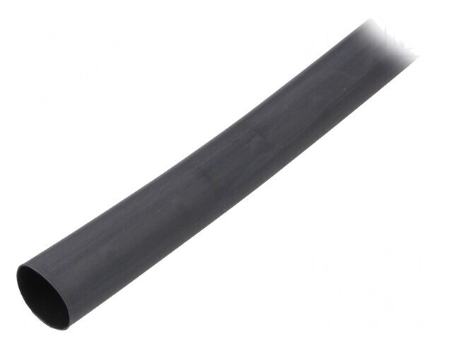 Manșon termocontractabil adeziv negru 12mm 1.2m