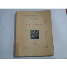 L&#039;OEIL ECOUTE - PAUL CLAUDEL