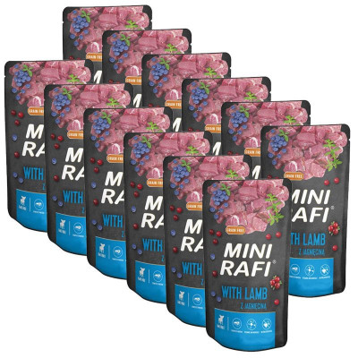 Rafi Adult Mini GF with Lamb 12 x 150 g foto
