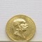 Moneda de aur 10 corona Franz Josef din 1909