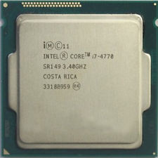 Procesor Intel Quad Core i7 4770 3.40GHz, Haswell , 8Mb socket 1150 foto