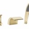 Baterie pentru cadă Rea Riven Brush Gold