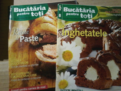 2 Reviste Bucataria pentru toti - aprilie, august 2009 foto