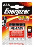 Set 4 Baterii Energizer Alcaline MAX R03/AAA 30500007