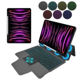[Pachet 360&Atilde;&sbquo;&Acirc;&deg;] Husa cu tastatura + folie iPad Pro 2018 11.0 A1980A1979 Techsuit KeyTab Pro,&Atilde;&sbquo;&Acirc;&nbsp;negru