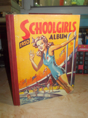 SCHOOLGIRLS ALBUM * ILUSTRATII G. DOUGLAS , LONDRA , 1950 foto