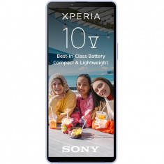 Telefon mobil Sony Xperia 10 V, Dual SIM, 6GB RAM, 128GB, 5G, Violet