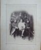 Fotografie pe carton, Voluntarii Corpului Magheru la Campina in 1896