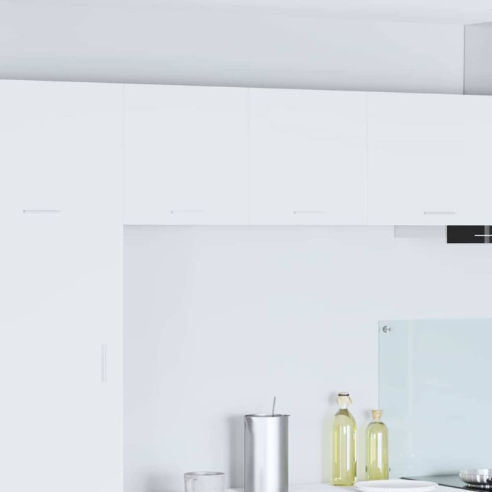 Dulap suspendat Riga 2 pcs Alb 40 x 31 x 40 cm Lemn compozit