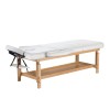 Masa Masaj Stationara inSPORTline Reby FitLine Training, Fag, 3 Zone, Suport Cap/Brate Ajustabil, 190x72cm, 300kg