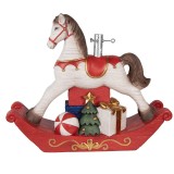 Cumpara ieftin Suport brad Craciun ceramica multicolora Calut 73x21x61 cm
