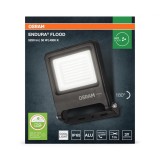 Proiector LED OSRAM ENDURA FLOOD 50W Alb Neutru 4000K 4500lm IP65 Aluminiu Gri 245x210x43mm