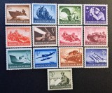 Germania (1944) -Seria Completă "Heldengedenktag 1944 / Ziua Eroilor" (3+2Pf p&acirc;nă la 30+20Pf) (MNH) CLK1