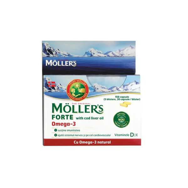 Omega 3 Forte 150 capsule Moller&#039;s