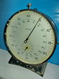 5804-I-Ceas Art Deco Stoper Cronometru Junghans de Laborator, functional.
