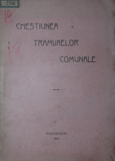 CHESTIUNEA TRAMVAELOR COMUNALE