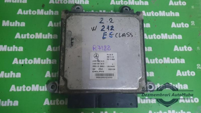 Calculator ecu Mercedes C-Class (2007-&gt;) [W204] a6519007401