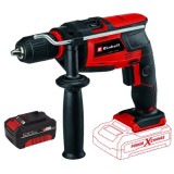 Einhell TC-ID 18 Li PXC - Masina de gaurit si insurubat cu percutie + Acumulator Li-Ion 18 V 4 Ah