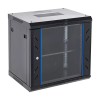 Rack perete 12U 19&#039; 600x450, negru, seria economica - ASYTECH Networking ASY-12U-6045WL