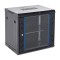 Rack perete 12U 19&#039; 600x450, negru, seria economica - ASYTECH Networking ASY-12U-6045WL