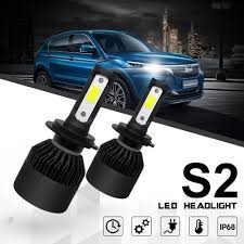 Set 2 becuri puternice 16.000lumeni/set LED H7, H1, H3, H11, HB3, HB4 \ foto